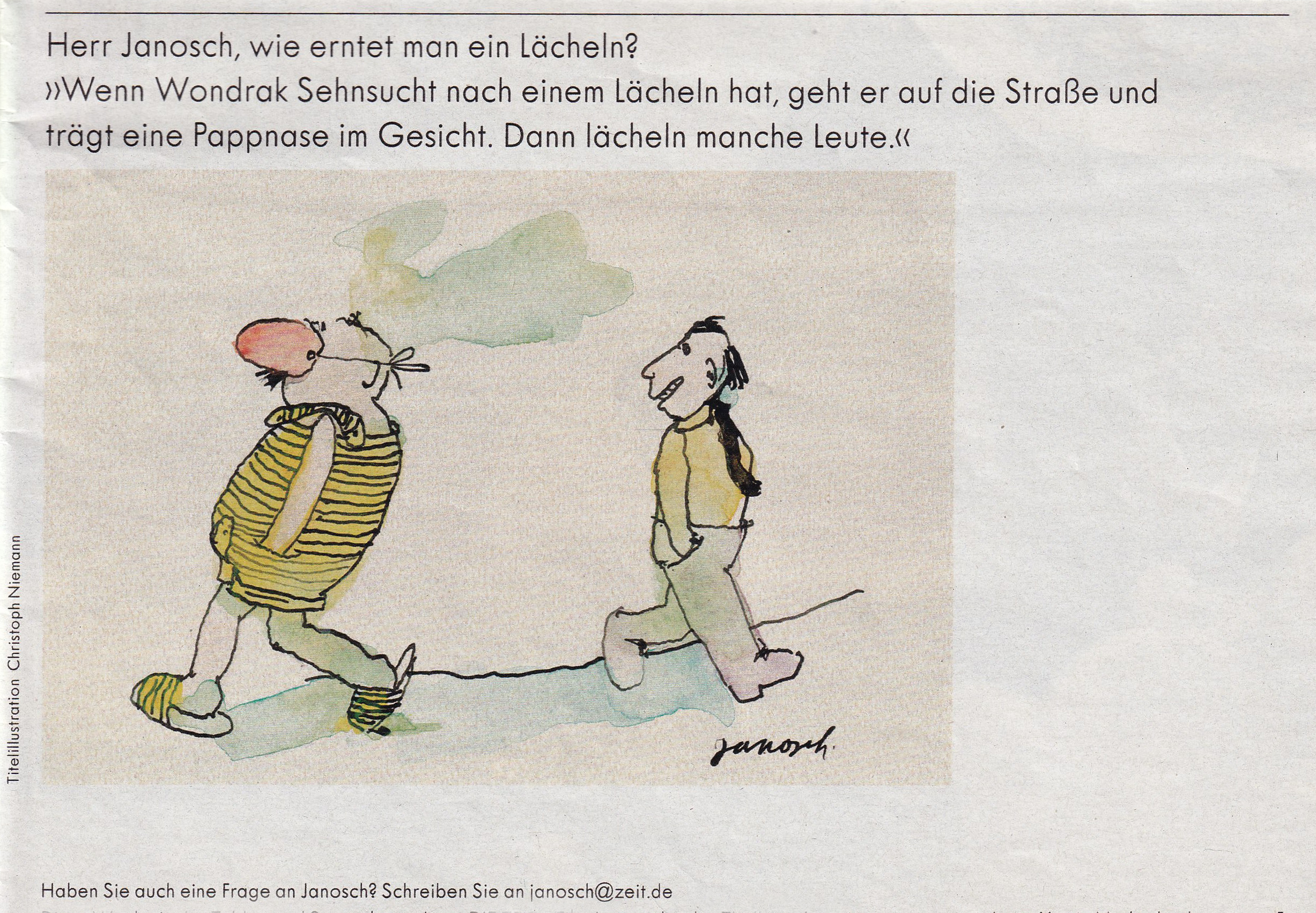 wie erntet man ein Lächeln 